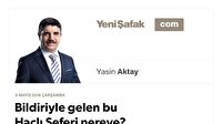 Bildiriyle gelen bu Haçlı Seferi nereye?