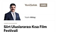 Siirt Uluslararası Kısa Film Festivali