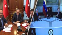 Erdoğan, Venezuela Devlet Başkanı ile böyle görüştü