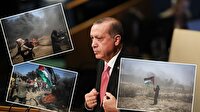 Cumhurbaşkanı Erdoğan’dan “işgal altındaki toprakların onurlu direnişçilerine” tarihi mesajlar
