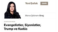 Evangelistler, Siyonistler, Trump ve Kudüs