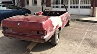 Hurda aracı spor otomobile dönüştürdüler