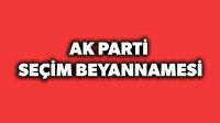 AK Parti seçim beyannamesi - 24 Haziran seçimleri