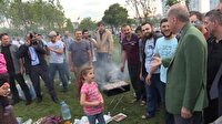Karşılarında bir anda Erdoğan'ı görünce şoke oldular