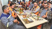 Şantiyede iftar ve sahur