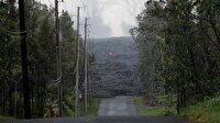 Hawaii'de lavlar 87 evi kül etti