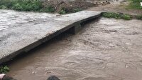 Kars'ta sağanak etkili oldu