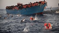 Afrikalı göçmenleri taşıyan tekne battı: 40 ölü