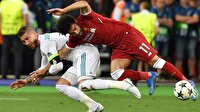 Salah'tan Ramos'a tek kelimelik cevap