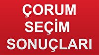 Çorum
Milletvekilleri 24 Haziran 2018 AK Parti
- MHP - CHP - İyi Parti