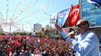 AK Parti'nin 19 Haziran Van mitinginden kareler