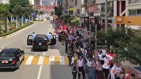 Vanlılar Erdoğan’ı caddelere dökülerek karşıladı