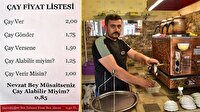 Çay fiyatını müşterinin 'nezaketi' belirliyor