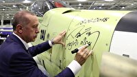 Cumhurbaşkanı Erdoğan Hürkuş'u imzaladı