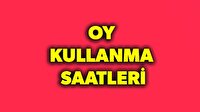 Oy kullanma ne zaman bitecek?