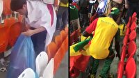 Japon ve Senegalli taraftarlardan örnek hareket