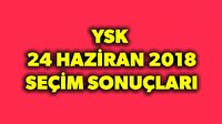 YSK seçim sonuçları - YSK oy oranları - ysk.gov.tr giriş