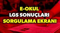 e-okul LGS sonuçları sorgulama! e-okul.meb.gov.tr giriş