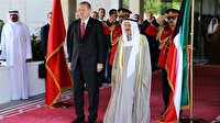 Cumhurbaşkanı Erdoğan Kuveyt Emiri ile görüştü
