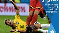 Neymar'ın sahte düşüşü Portekiz'de kamu spotu oldu