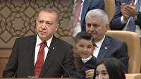 Başkan Erdoğan'ın konuşması Yıldırım'ı duygulandırdı