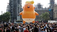 'Bebek Trump' balonu Londra semalarında uçacak