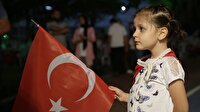 Keçiören'de vatandaşlardan demokrasi nöbeti başlatıldı