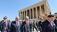 Meclis Başkanı Yıldırım Anıtkabir'i ziyaret etti