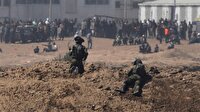 İsrail güçleri Gazze sınırında bir Filistinliyi yaraladı