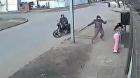 Kapkaç mağduru kadının pratik zekası