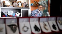 Boynuzdan takı işliyor