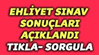 meb.gov.tr giriş - 4 Ağustos MEB ehliyet sınav sonuçları