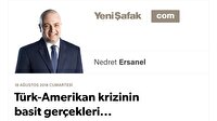 Türk-Amerikan krizinin basit gerçekleri...