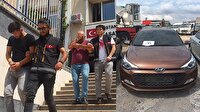 Çaldıkları arabaları cami otoparkına saklamışlar
