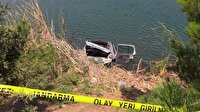 Uşak'ta gölete uçan otomobilde 4 kişi boğularak öldü
