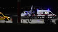 Ambulans uçak Muhammet bebek için havalandı