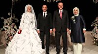 Cumhurbaşkanı Erdoğan ile TBMM Başkanı Yıldırım nikah şahidi oldu
