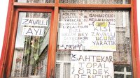 Duvar yazılarına
yargı ‘dur’ dedi