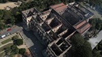 Yanan müzenin yeniden inşası için çalışmalar başlıyor