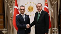 Cumhurbaşkanı Erdoğan, Almanya Dışişleri Bakanı ile görüştü