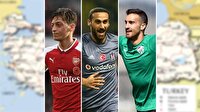 Futbolcuların memleketleri