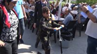 Şehit oğlundan babasına duygulandıran vefa
