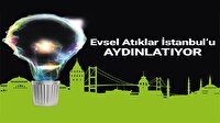 Evsel atıklar İstanbul'u AYDINLATIYOR