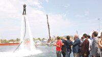 Flyboard gösterisi
büyüledi