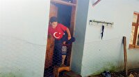 Oğluna kızdı evi tel örgüyle çevirdi