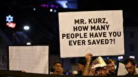 AB zirvesi protestolarla başladı