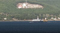 Rus kurtarma gemisi boğazdan geçti