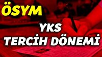 YKS ek tercih sonuçları sorgulama ekranı