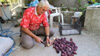 Afrinli çocukları topaçla güldürecek