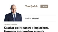 Kaşıkçı politikasını alkışlarken, Brunson tahliyesine kızmak